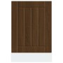 Panel para lavavajillas Lucca madera contrachapada roble marrón