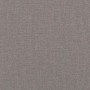 Cabecero de cama acolchado tela gris taupé 160 cm