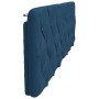Cabecero de cama acolchado tela azul 180 cm