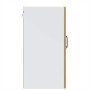 Armario pared cocina puerta de cristal Lucca roble artesanal