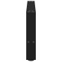 Patas para mesa de centro de acero negro 2 uds 30×60 cm