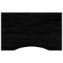 Tablero escritorio 80x50x2,5 cm rectangular madera maciza roble
