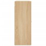 Armario de pared roble Sonoma 69,5x34x90 cm