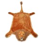 Alfombra afelpada de león 205 cm marrón