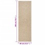Alfombra ZIZUR apariencia de yute interior y exterior 80x200 cm