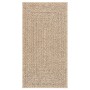 Alfombra ZIZUR apariencia de yute interior y exterior 60x110 cm