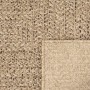 Alfombra ZIZUR apariencia de yute interior y exterior 60x110 cm