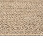 Alfombra ZIZUR apariencia de yute interior y exterior 60x110 cm