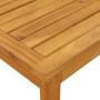 Set de sofás de palets de jardín y cojines 3 pzas madera acacia