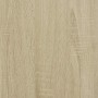 Estantería de madera de ingeniería roble Sonoma 60x35x139 cm