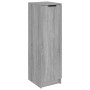 Zapatero de madera contrachapada gris Sonoma 30x35x100 cm