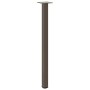 Patas para mesa de centro 4 uds acero acero natural 72-74 cm