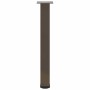 Patas para mesa de centro 4 uds acero acero natural 72-74 cm