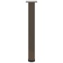 Patas para mesa de centro 4 uds acero acero natural 72-74 cm