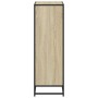 Estantería madera contrachapada color roble 60x35x107,5 cm