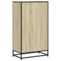 Estantería madera contrachapada color roble 60x35x107,5 cm