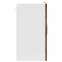 Armario de pared cocina Porto madera ingeniería gris hormigón