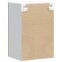 Armario pared cocina puerta de cristal Lucca madera vieja