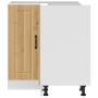 Mueble bajo esquina de cocina Lucca madera reconstituida