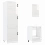 Mueble cocina Kalmar blanco de alto brillo 7 pzas