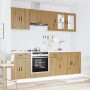 Mueble de cocina Kalmar 8 piezas artesanal roble