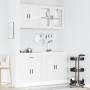 Mueble cocina Kalmar blanco de alto brillo 4 pzas