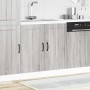 Panel para lavavajillas Lucca madera contrachapada sonoma gris
