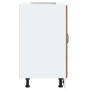 Mueble bajo fregadero Lucca madera contrachapada madera antigua