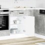 Mueble bajo de cocina Lucca madera contrachapada gris cemento