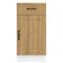 Mueble bajo de cocina Lucca roble artesanal