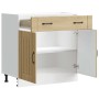 Mueble bajo de cocina Lucca roble sonoma