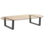 Patas para mesa comedor forma V 2 uds antracita 70x(30-31,3) cm