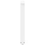 Patas mesa comedor forma V 2uds acero blanco 100x(72-73,3)cm