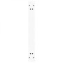 Patas mesa comedor forma V 2uds acero blanco 100x(72-73,3)cm