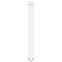 Patas para mesa de comedor forma V 2 uds blanco 70x(72-73,3) cm