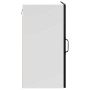 Mueble de pared de cocina Porto madera contrachapada negra