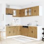 Mueble de cocina Kalmar 11 piezas artesanal roble