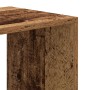 Estantería madera de ingeniería envejecida 66x31x112 cm