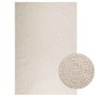 Alfombra ZIZUR apariencia yute interior exterior crema