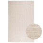 Alfombra ZIZUR apariencia yute interior exterior crema