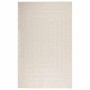 Alfombra ZIZUR apariencia yute interior exterior crema