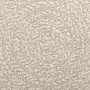 Alfombra ZIZUR apariencia yute interior exterior crema 80x150cm