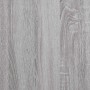 Estantes cubo de pared 6 unidades gris sonoma 30x15x30 cm