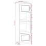Mueble de cocina Kalmar 7 piezas artesanal roble
