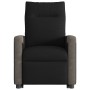 Sillón reclinable elevable tela negro