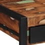 Escritorio madera maciza reciclada multicolor 100x50x75 cm