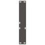 Patas para mesa comedor forma V 2 uds antracita 30x(30-31,3) cm