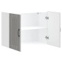 Armario de pared cocina Lucca madera contrachapada gris sonoma