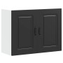 Armario de pared para cocina Kalmar madera de ingeniería negra
