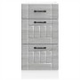 Mueble bajo de cocina Lucca madera contrachapada gris sonoma